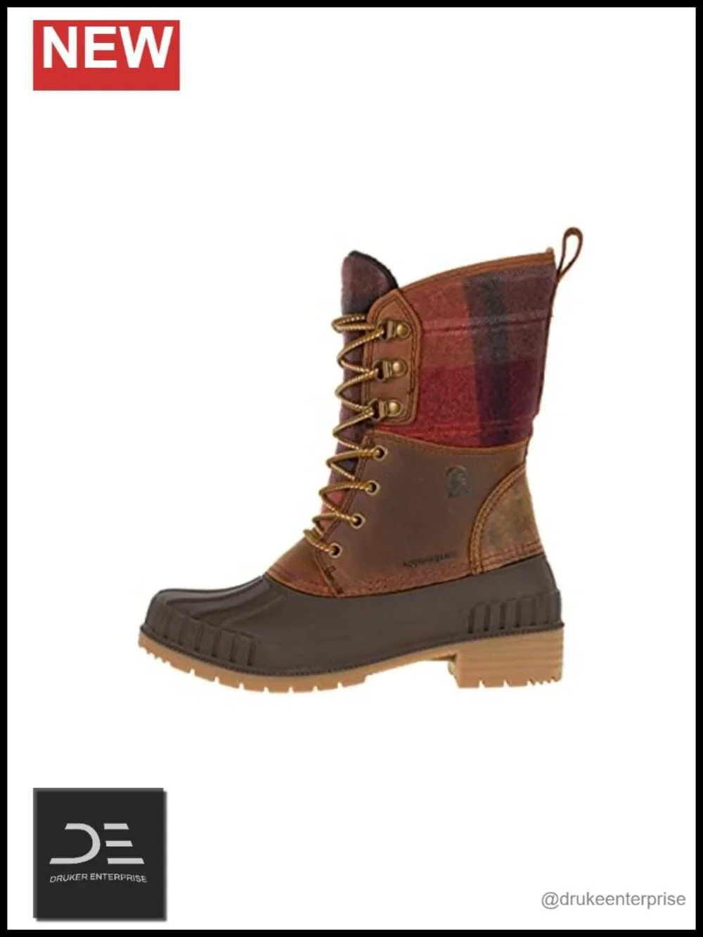 Seam-Sealed Waterproof Insulated Snow Boots Eco-Friendly Thermal Fleece Lining